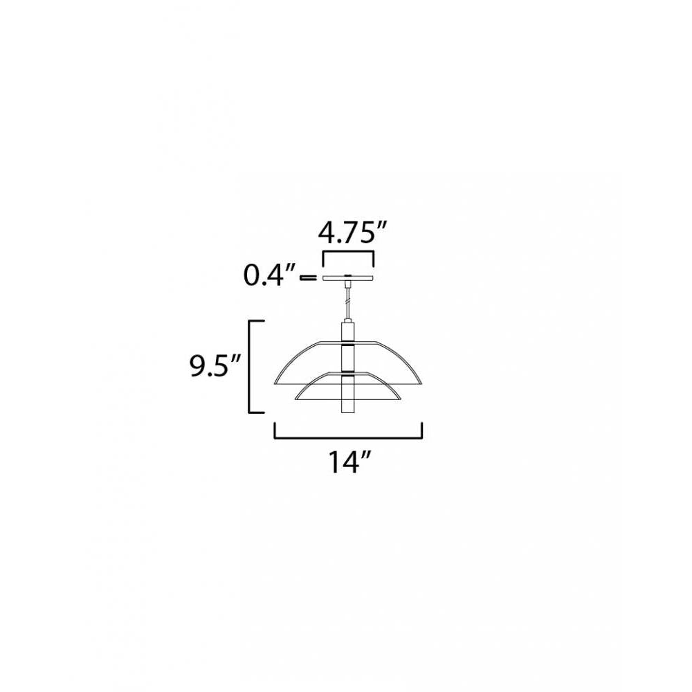 Studio M ARYA SM24701CLFG Pendant Traditional - French Gold light