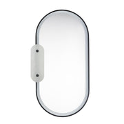 Studio M STONEWALL SM24800WABK Oval Lighted Mirror Traditional - Black
