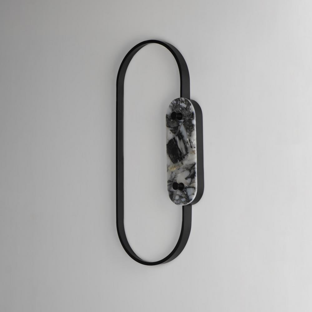 Studio M STONEWALL SM24801ARYBK Sconce Traditional - Black light