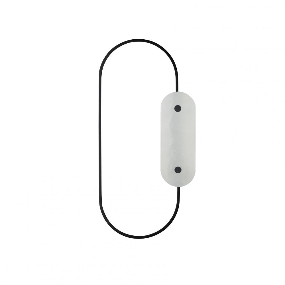 14 Inch Wall Sconce – Black