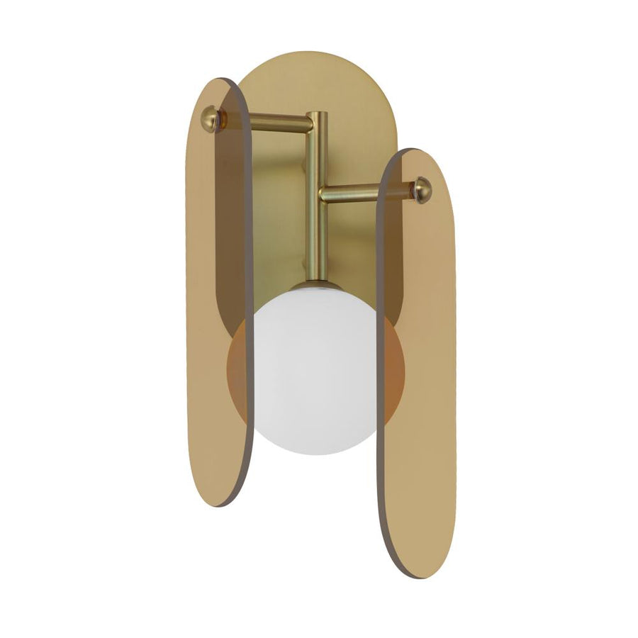 7 Inch Wall Sconce – Natural Aged Brass