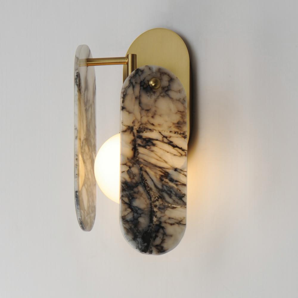 Studio M MEGALITH - STONE SM24810ARYNAB Sconce - Natural Aged Brass light