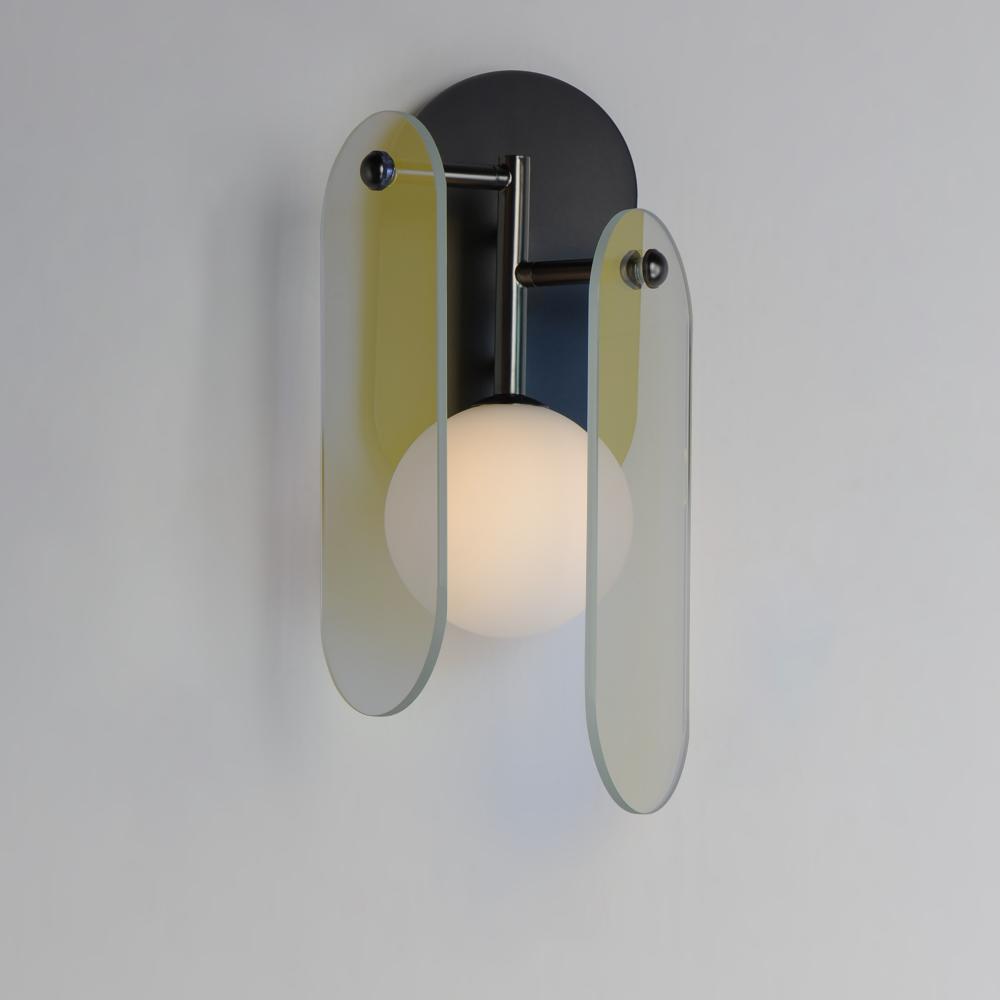 Studio M MEGALITH - GLASS SM24810DCGM Sconce Traditional - Gunmetal light