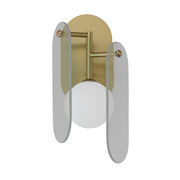 Studio M MEGALITH - GLASS SM24810MSKNAB Sconce - Natural Aged Brass light