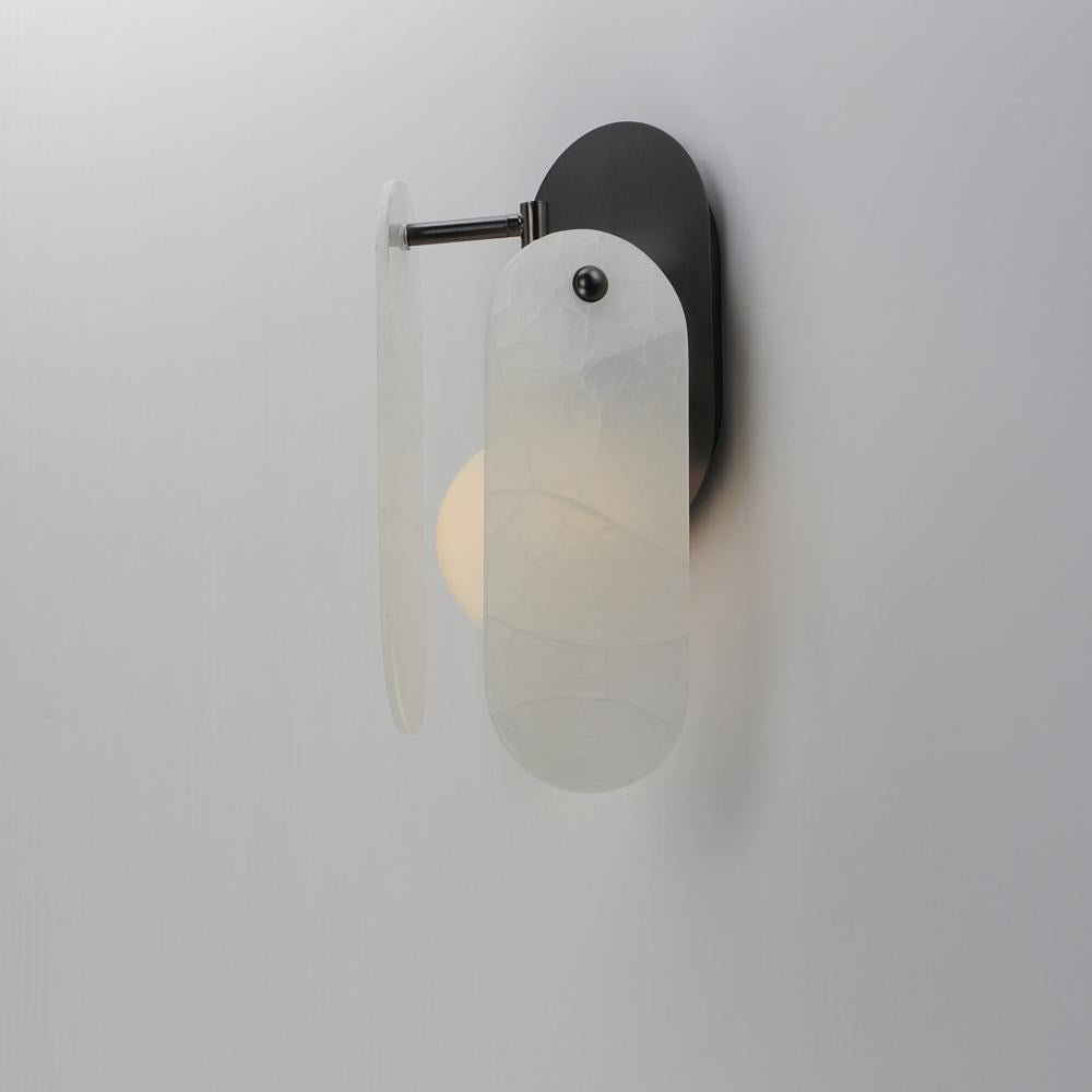 Studio M MEGALITH - STONE SM24810WAGM Sconce Traditional - Gunmetal light