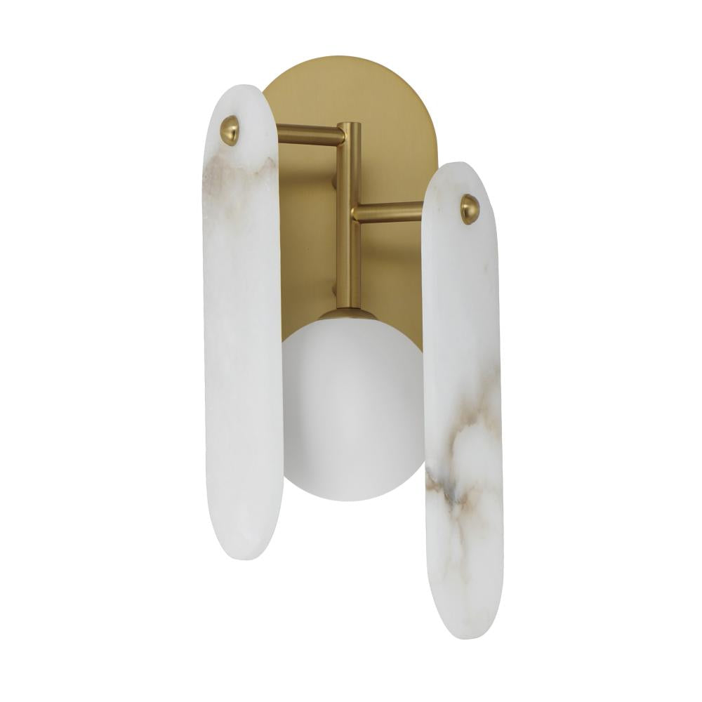 Studio M MEGALITH - STONE SM24810WANAB Sconce - Natural Aged Brass light