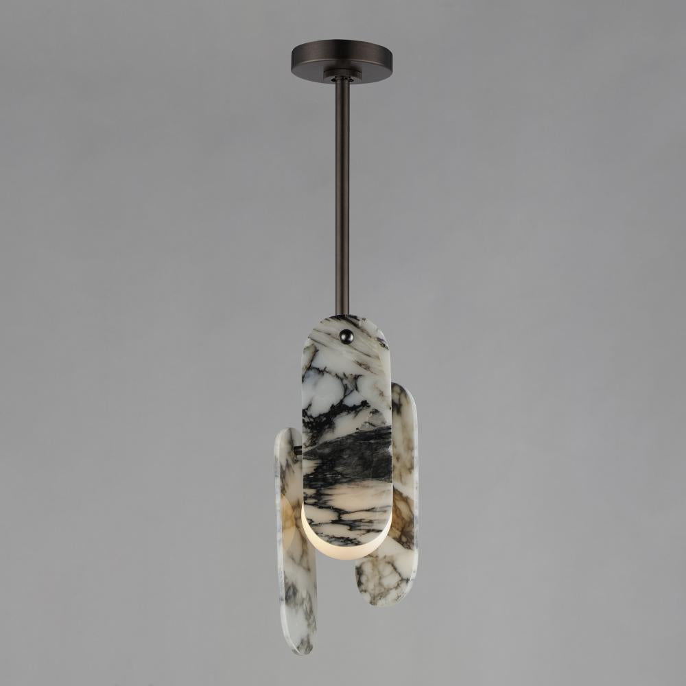 Studio M MEGALITH - STONE SM24811ARYBBZ Pendant Traditional - Brushed Bronze