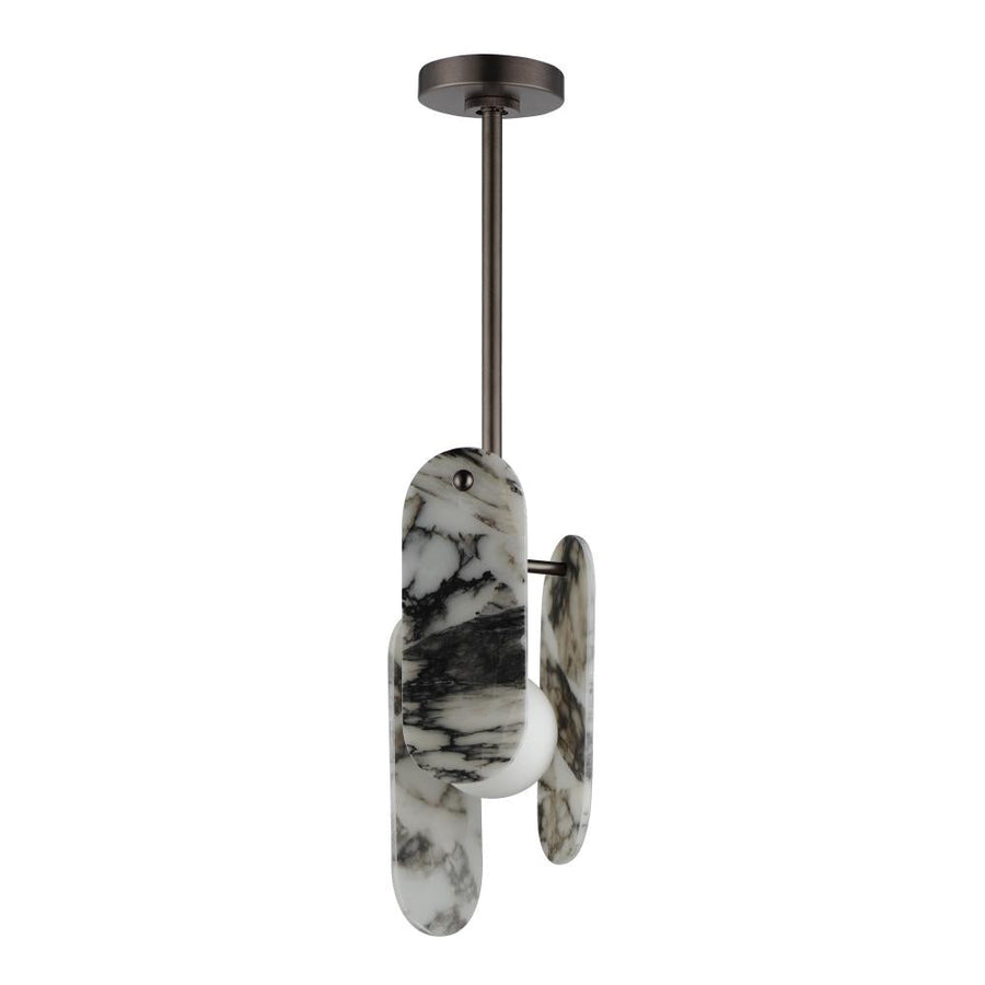 7 Inch Suspension Pendant – Brushed Bronze