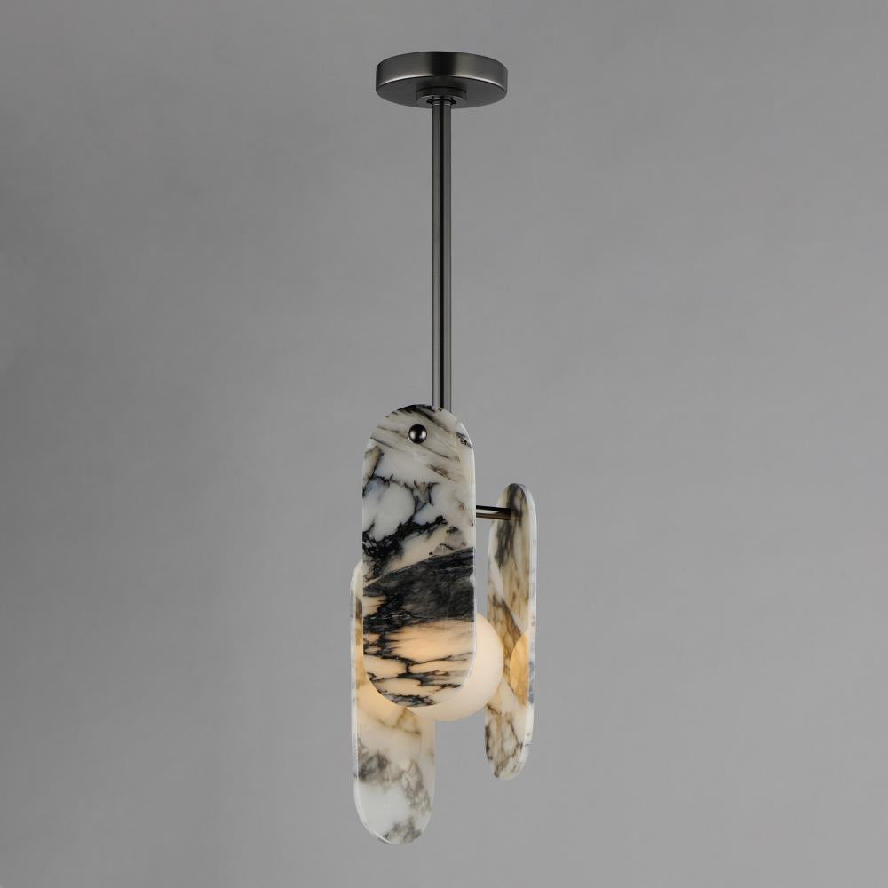 Studio M MEGALITH - STONE SM24811ARYGM Pendant Traditional - Gunmetal light