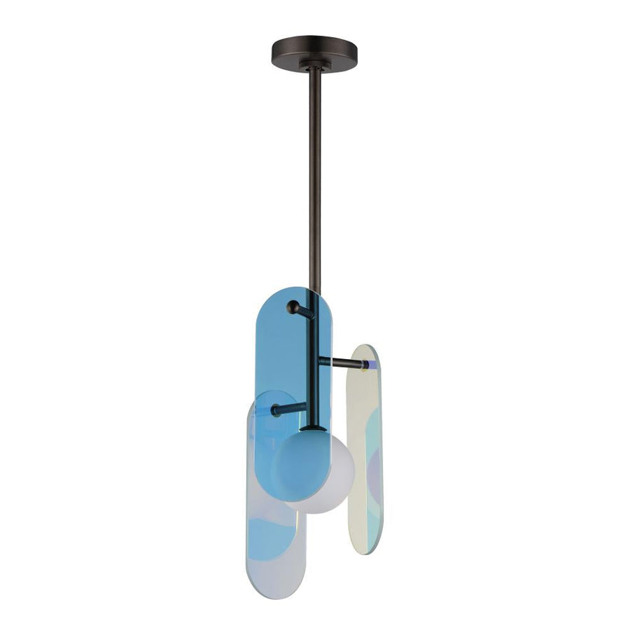 7 Inch Suspension Pendant – Brushed Bronze
