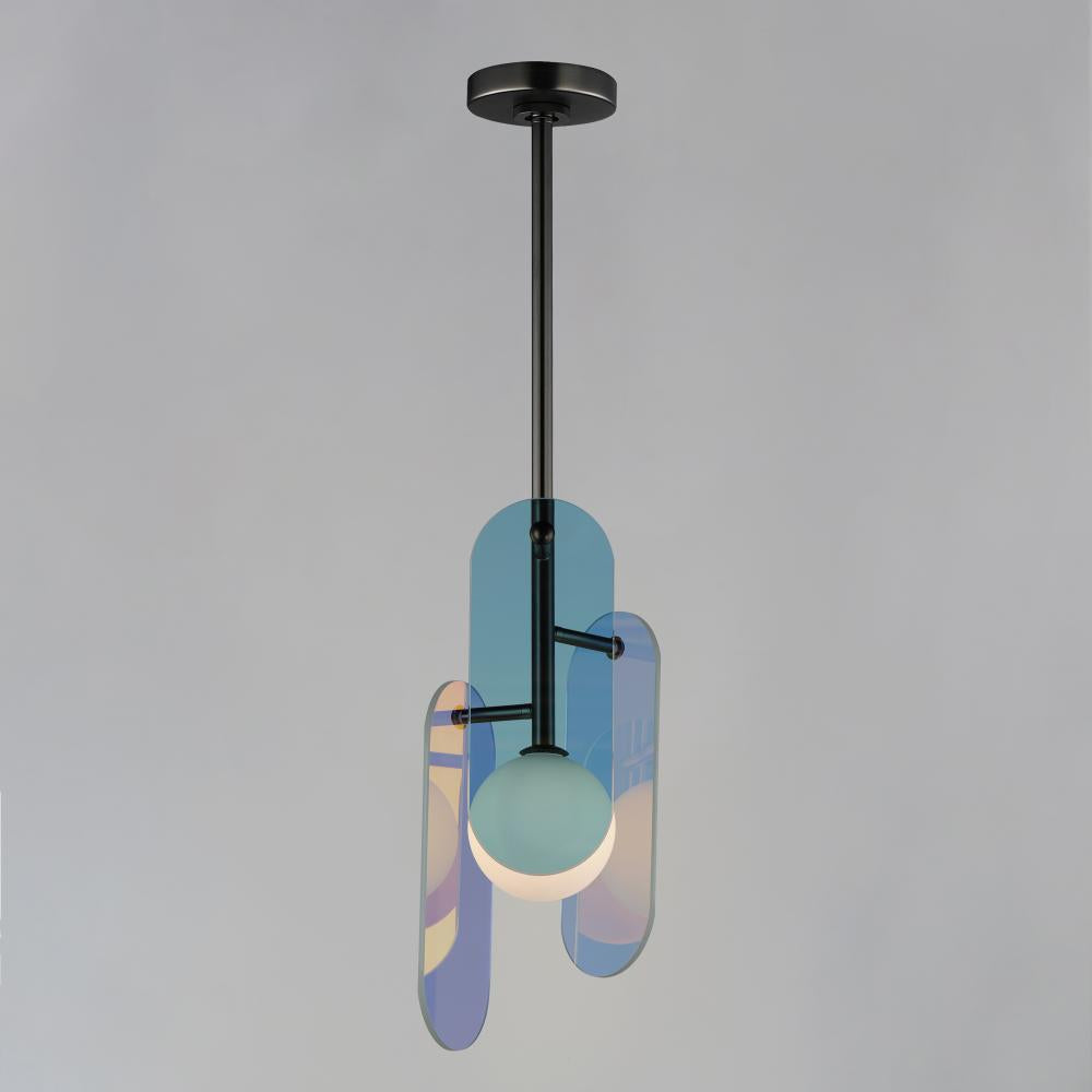 Studio M MEGALITH - GLASS SM24811DCGM Pendant Traditional - Gunmetal light