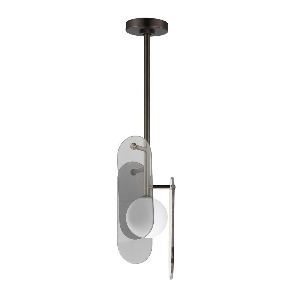 7 Inch Single Pendant – Brushed Bronze