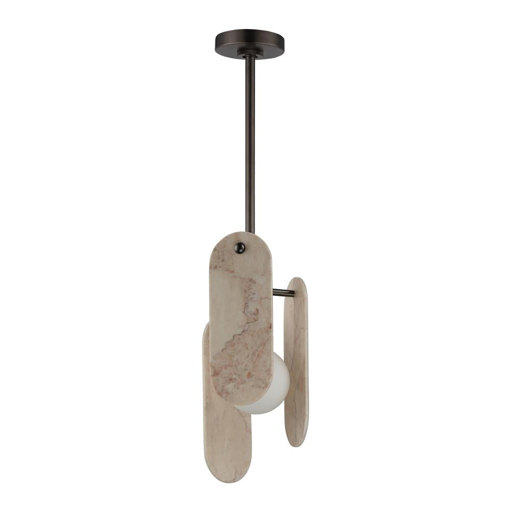 7 Inch Suspension Pendant – Brushed Bronze