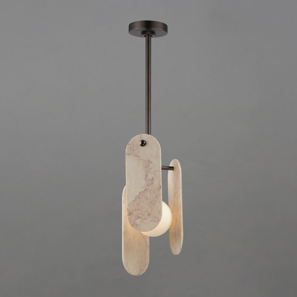 Studio M MEGALITH - STONE SM24811RJBBZ Pendant Traditional - Brushed Bronze light