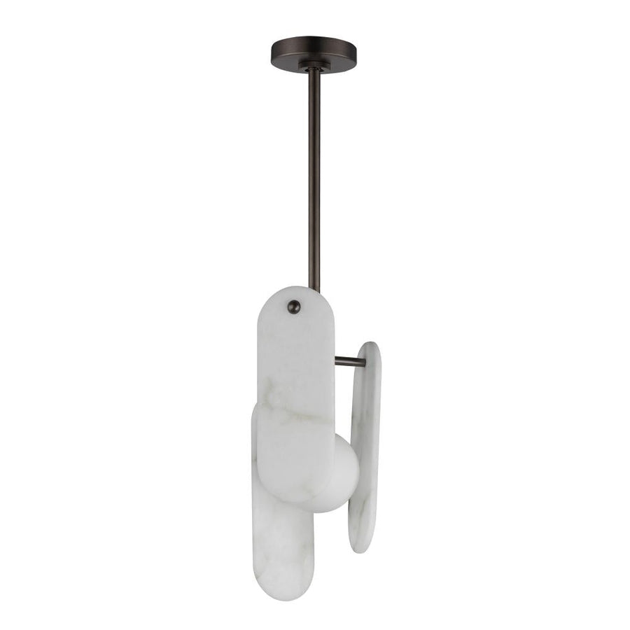 7 Inch Suspension Pendant – Brushed Bronze