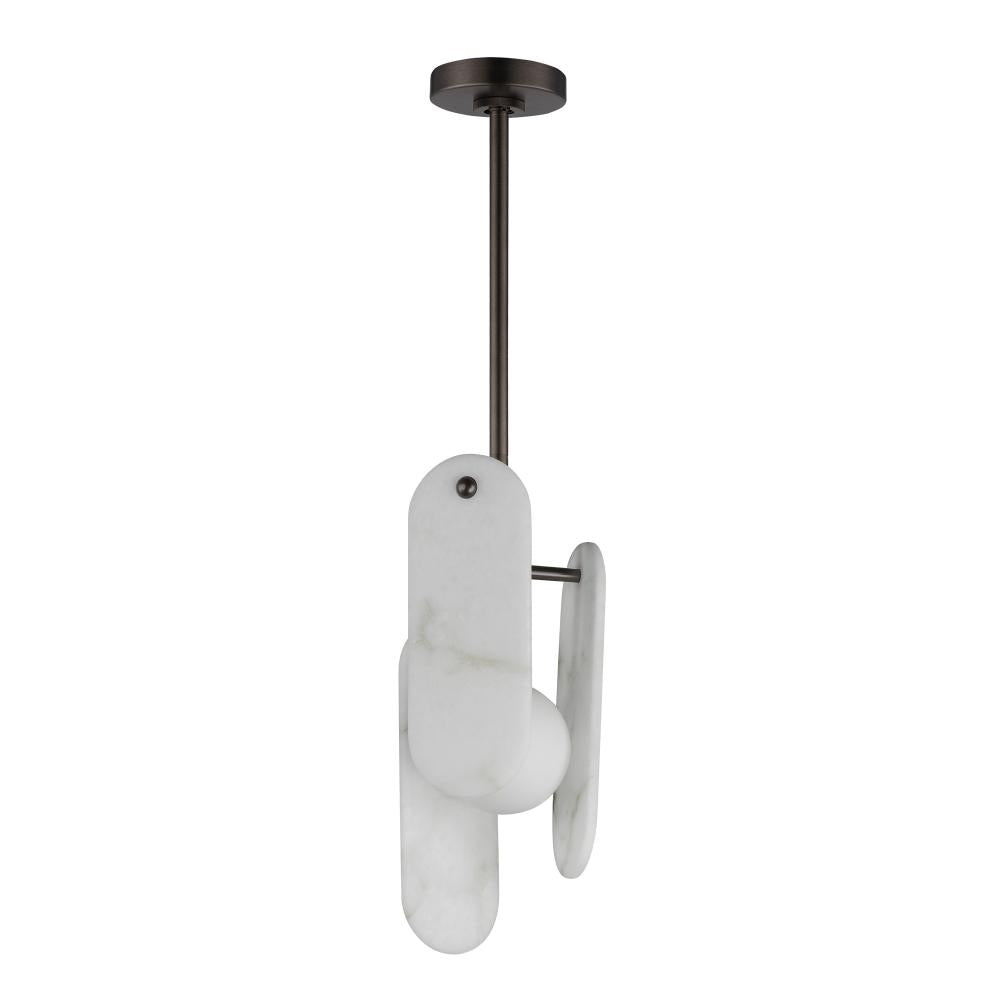 7 Inch Suspension Pendant – Brushed Bronze