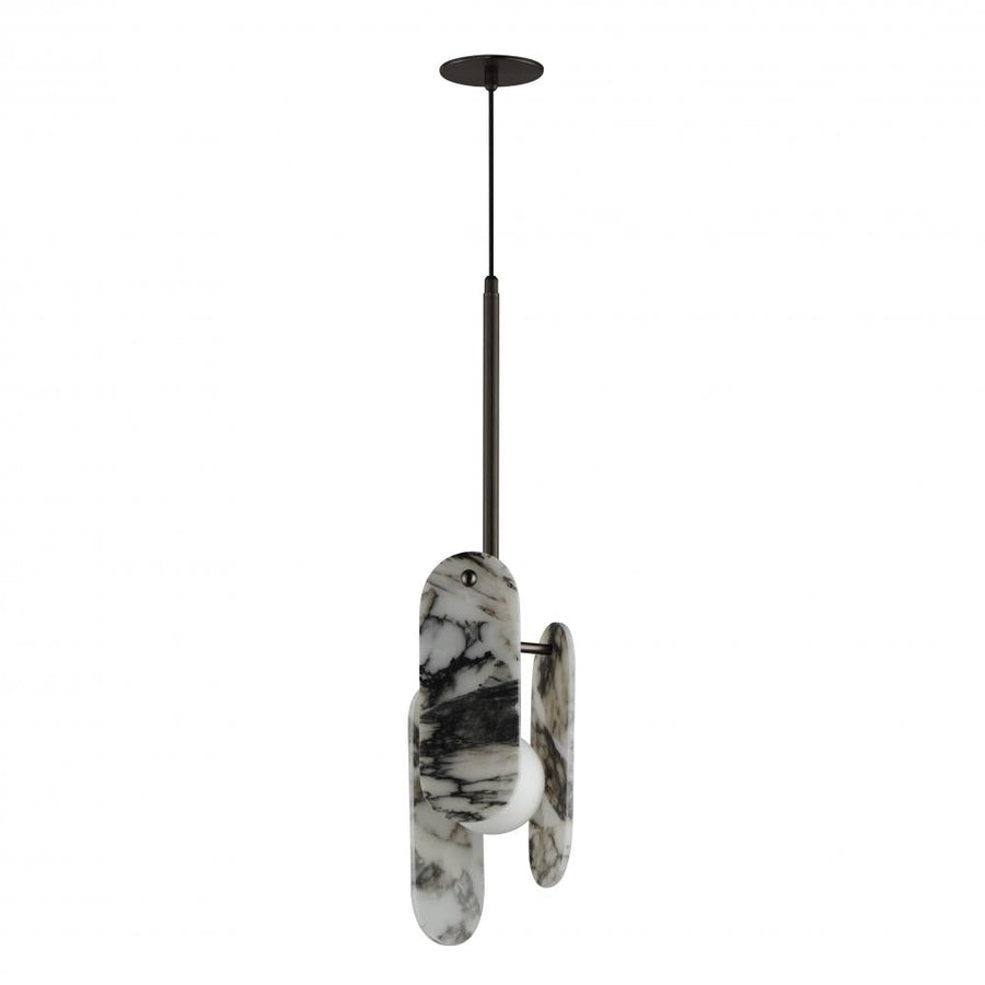 7 Inch Suspension Pendant – Brushed Bronze
