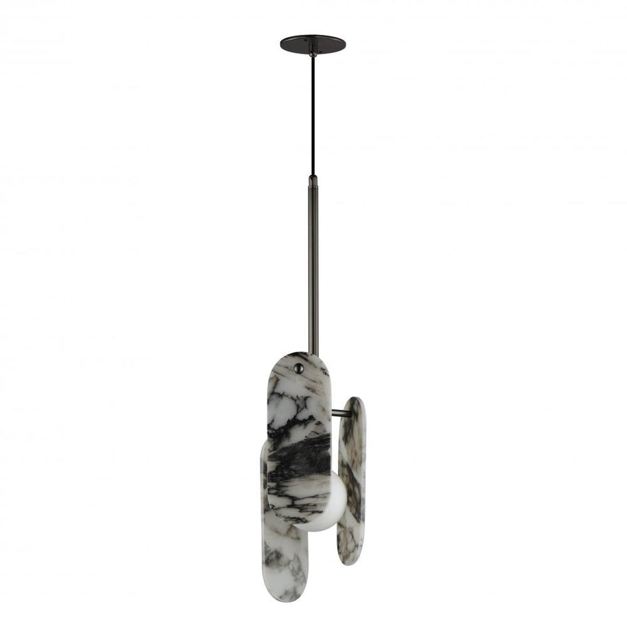 7 Inch Suspension Pendant – Gunmetal