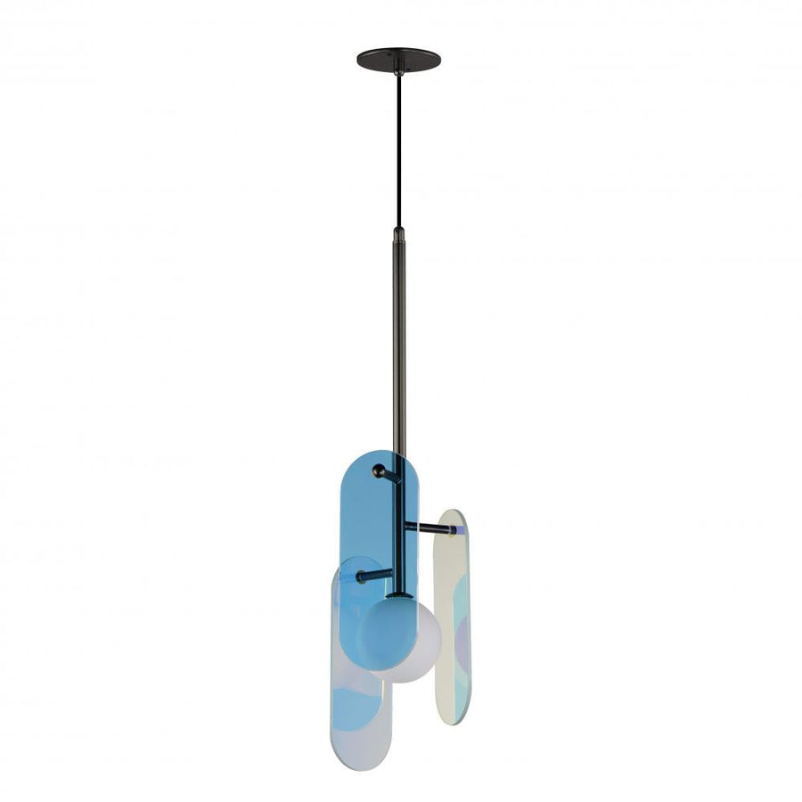 7 Inch Suspension Pendant – Gunmetal