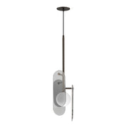 Studio M MEGALITH - GLASS SM24812MSKBBZ Pendant - Brushed Bronze light