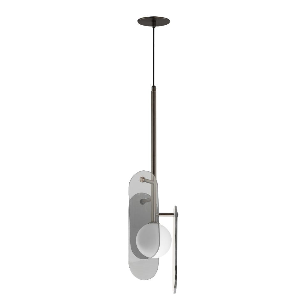 Studio M MEGALITH - GLASS SM24812MSKBBZ Pendant - Brushed Bronze light