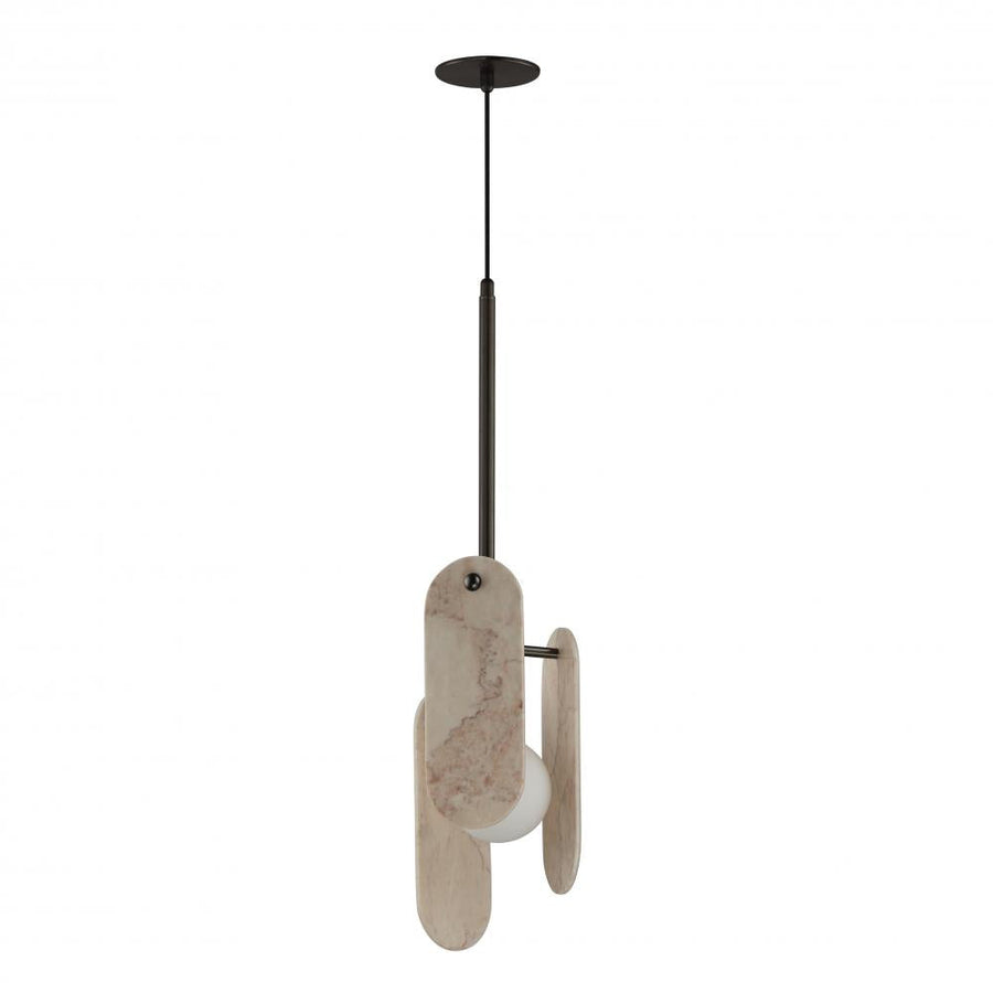 7 Inch Suspension Pendant – Brushed Bronze