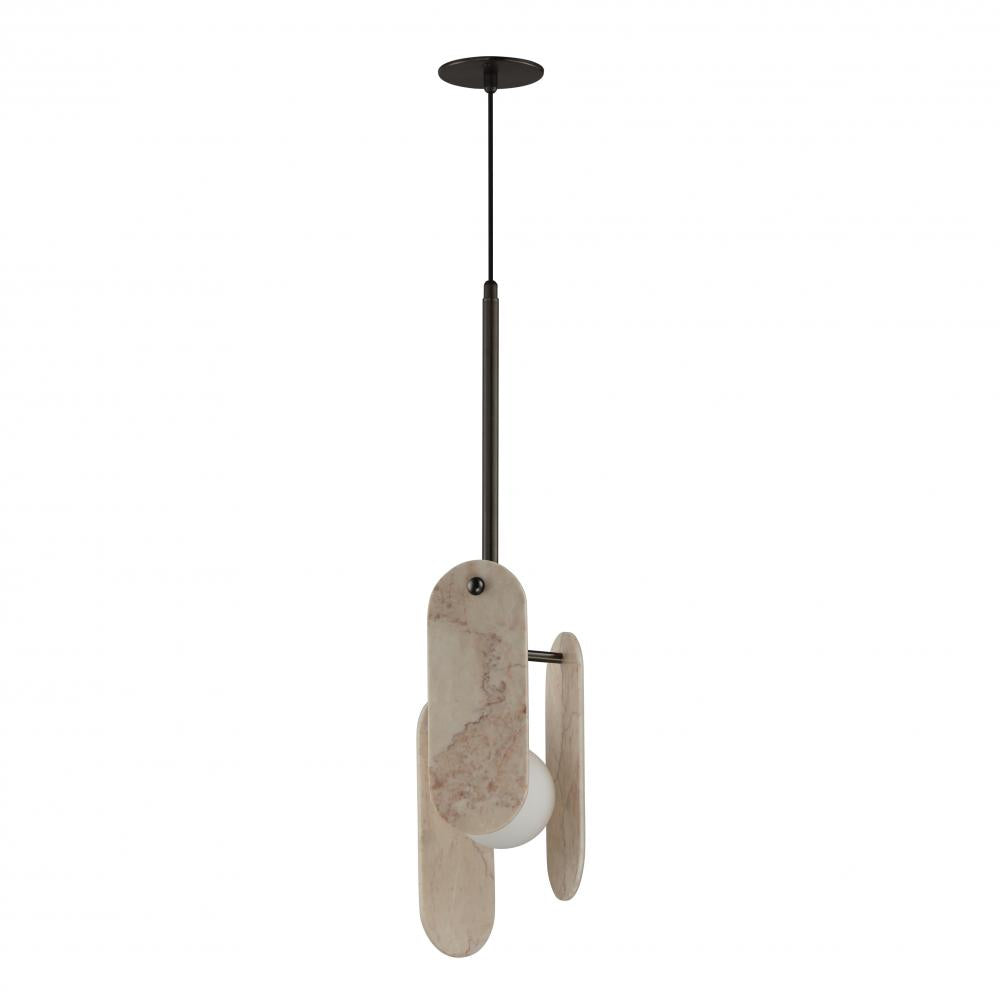 7 Inch Suspension Pendant – Brushed Bronze