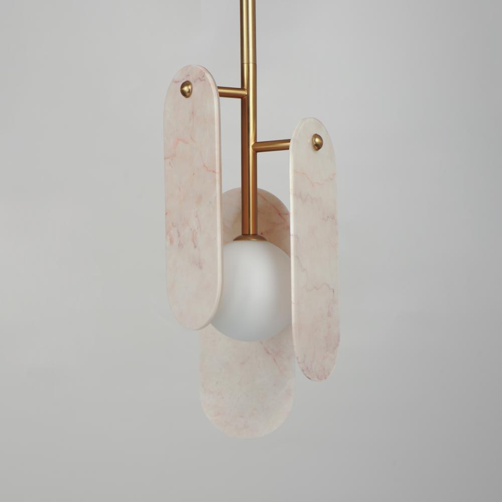 Studio M MEGALITH - STONE SM24812RJNAB Pendant - Natural Aged Brass light