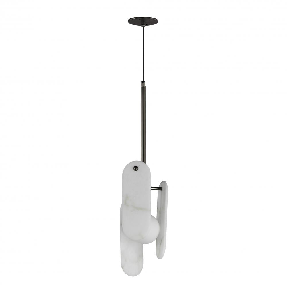 7 Inch Suspension Pendant – Gunmetal