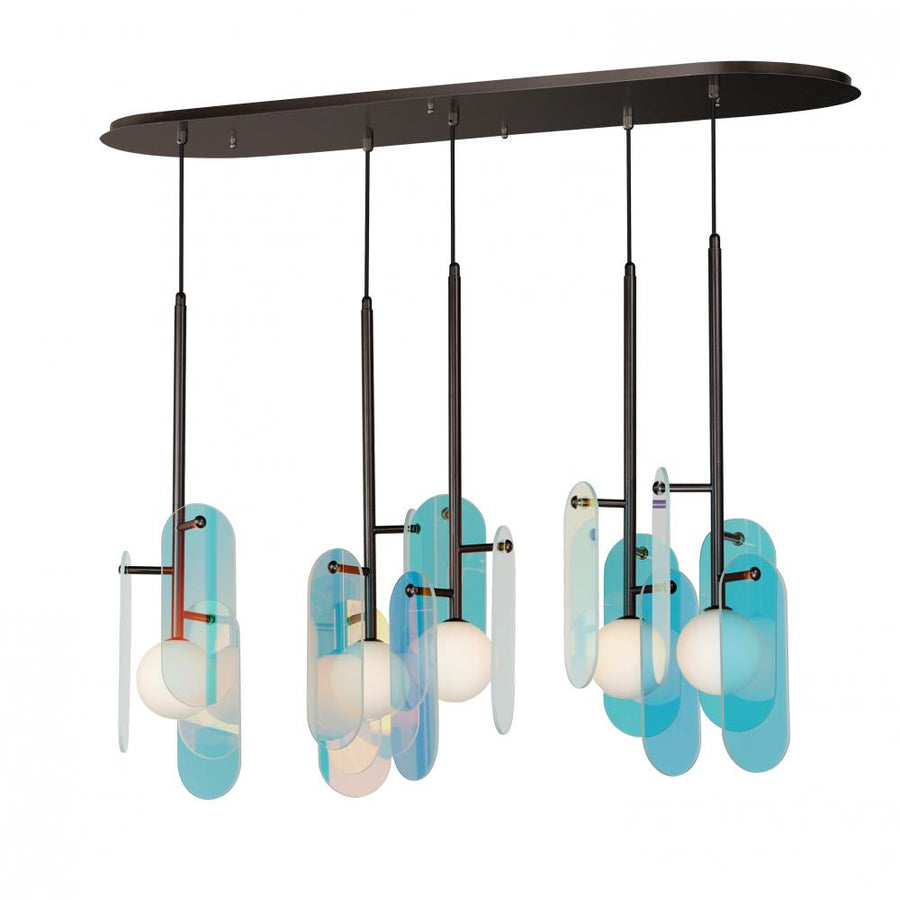 14 Inch Suspension Pendant – Brushed Bronze