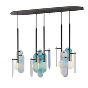 Studio M MEGALITH - GLASS SM24815DCGM Pendant Traditional - Gunmetal light