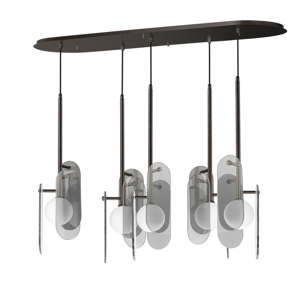 14 Inch Multi-Light Pendant – Brushed Bronze