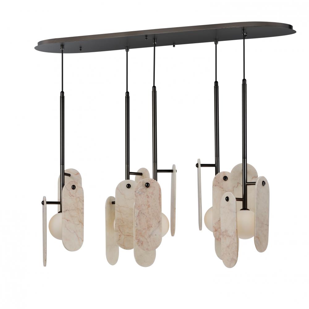 Studio M MEGALITH - STONE SM24815RJGM Pendant Traditional - Gunmetal