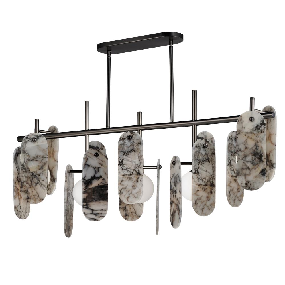 Studio M MEGALITH - STONE SM24825ARYGM Pendant - Gunmetal