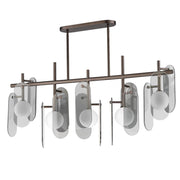 Studio M MEGALITH - GLASS SM24825MSKBBZ Pendant - Brushed Bronze light