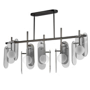 Studio M MEGALITH - GLASS SM24825MSKGM Pendant - Gunmetal light
