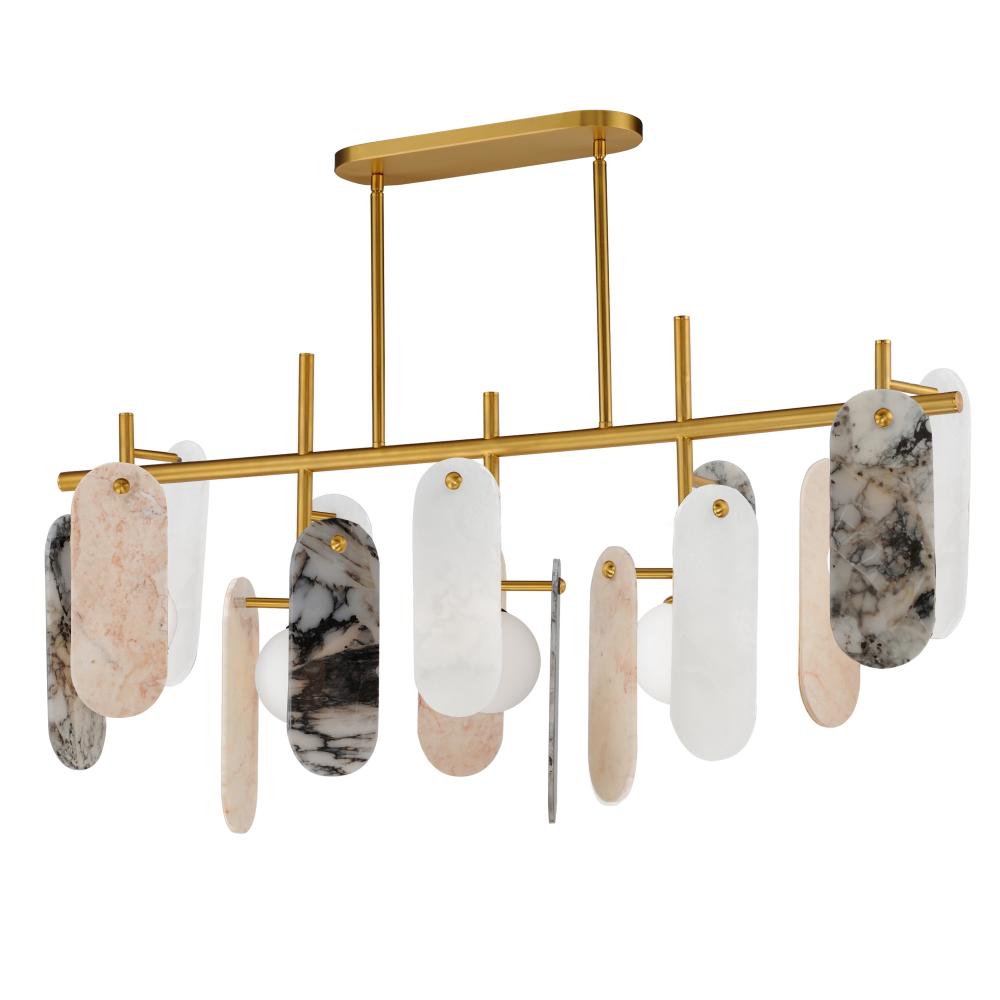 Studio M MEGALITH - STONE SM24825VSNAB Pendant - Natural Aged Brass