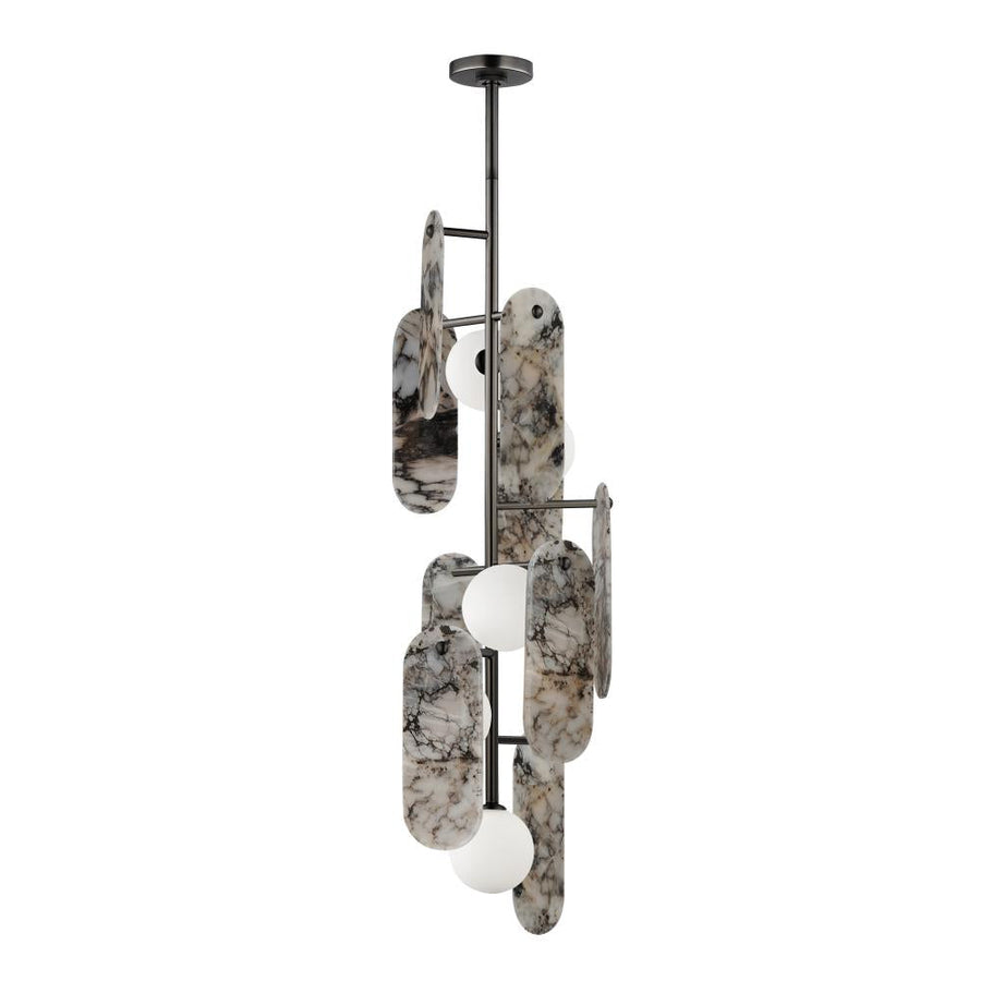 Studio M MEGALITH - STONE SM24827ARYGM Pendant - Gunmetal