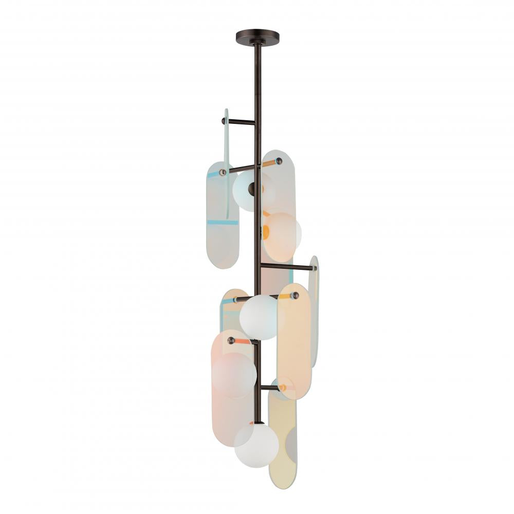 Studio M MEGALITH - GLASS SM24827DCBBZ Pendant - Brushed Bronze light