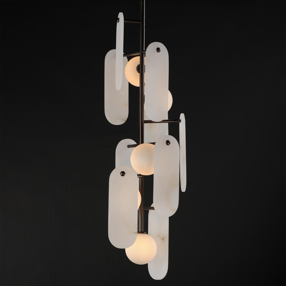 Studio M MEGALITH - STONE SM24827WABBZ Pendant - Brushed Bronze light