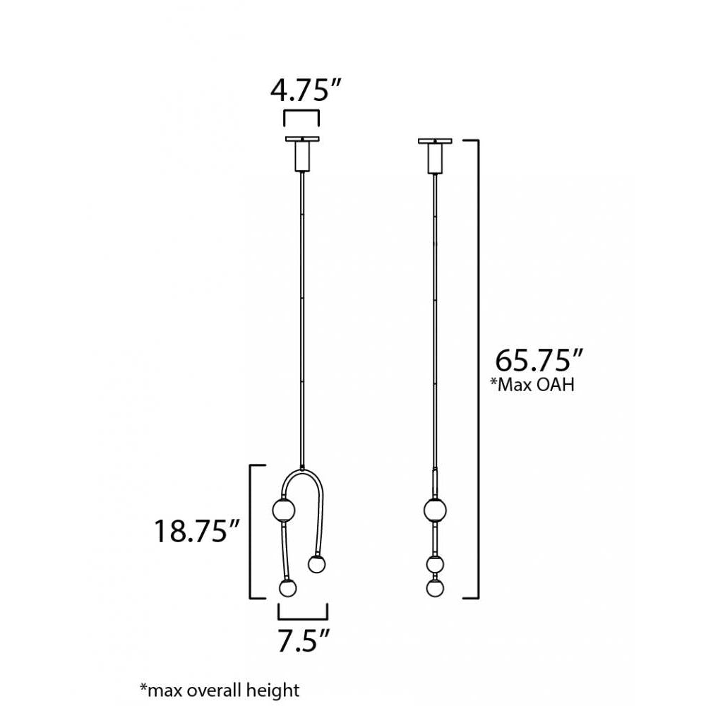 Studio M ALINA SM24833FG Pendant Traditional - French Gold light