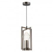 Studio M ZEPPELIN SM24841GM Mini Pendant Traditional - Gunmetal light