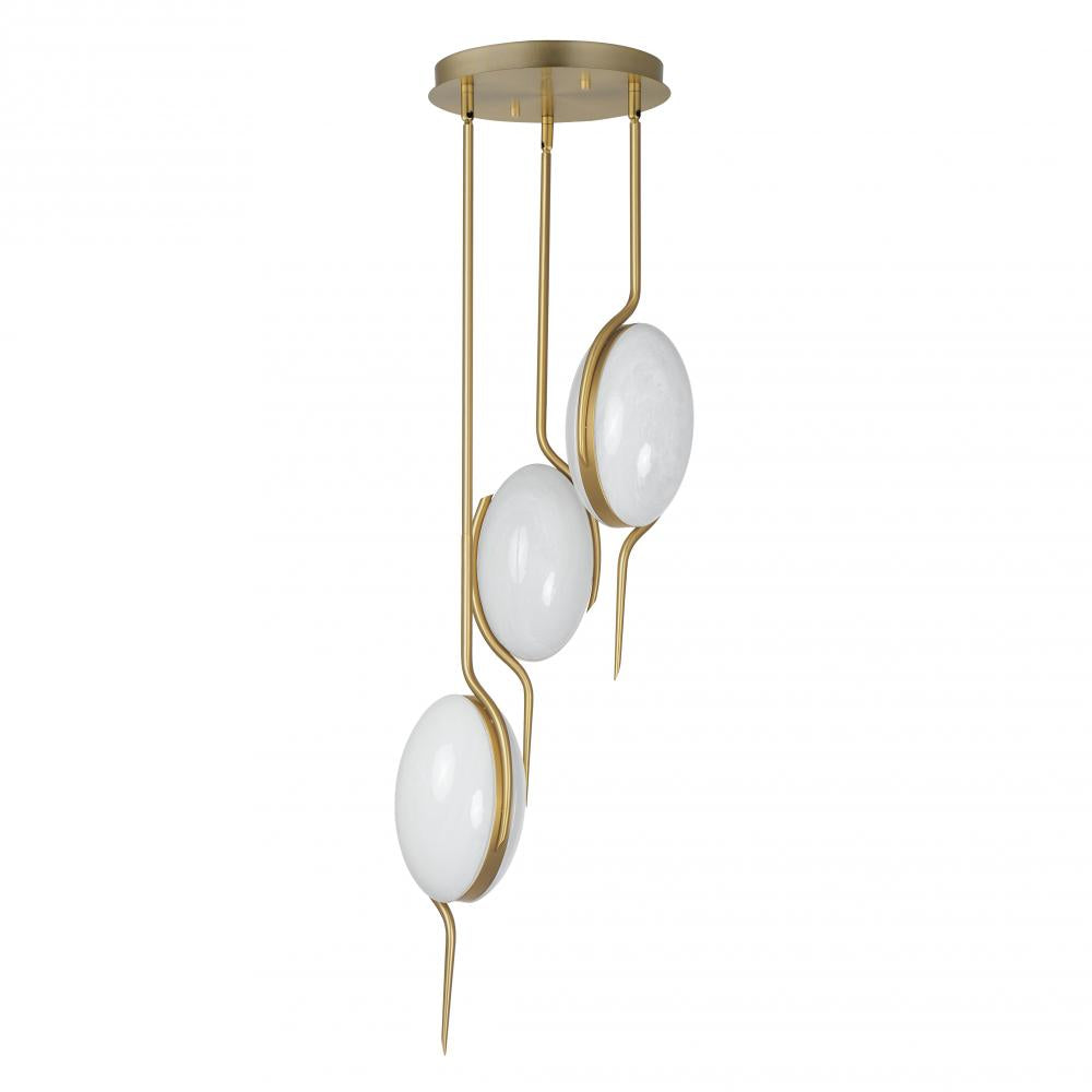 Studio M LOCKET SM24873MRNAB Pendant - Natural Aged Brass light