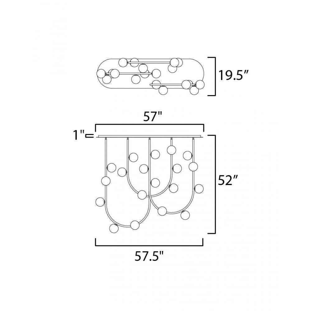 Studio M CONTOUR SM24919PC Pendant Traditional - Polished Chrome light