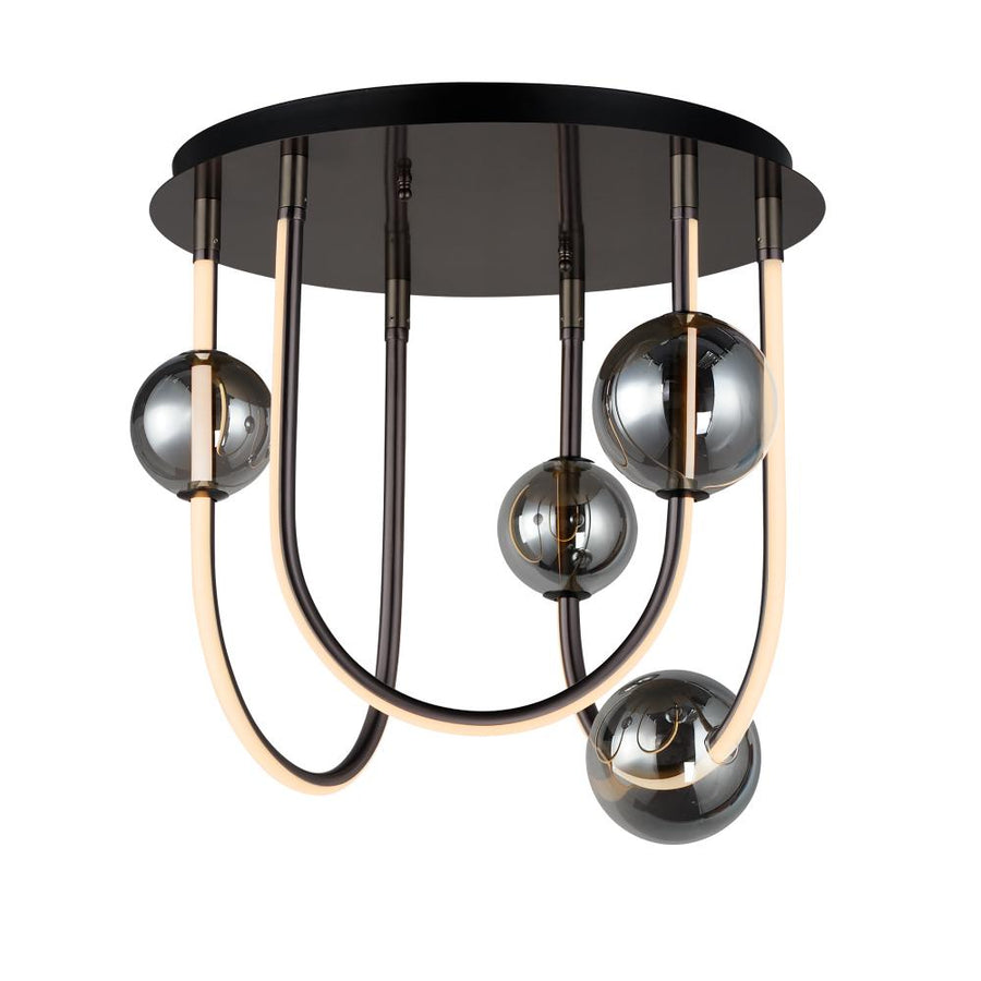 Studio M Lighting SM24930MSKBC Dreamer 3-Light LED Flush Mount