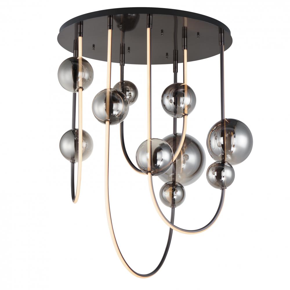 Studio M DREAMER SM24934MSKBC Pendant - Black Chrome light
