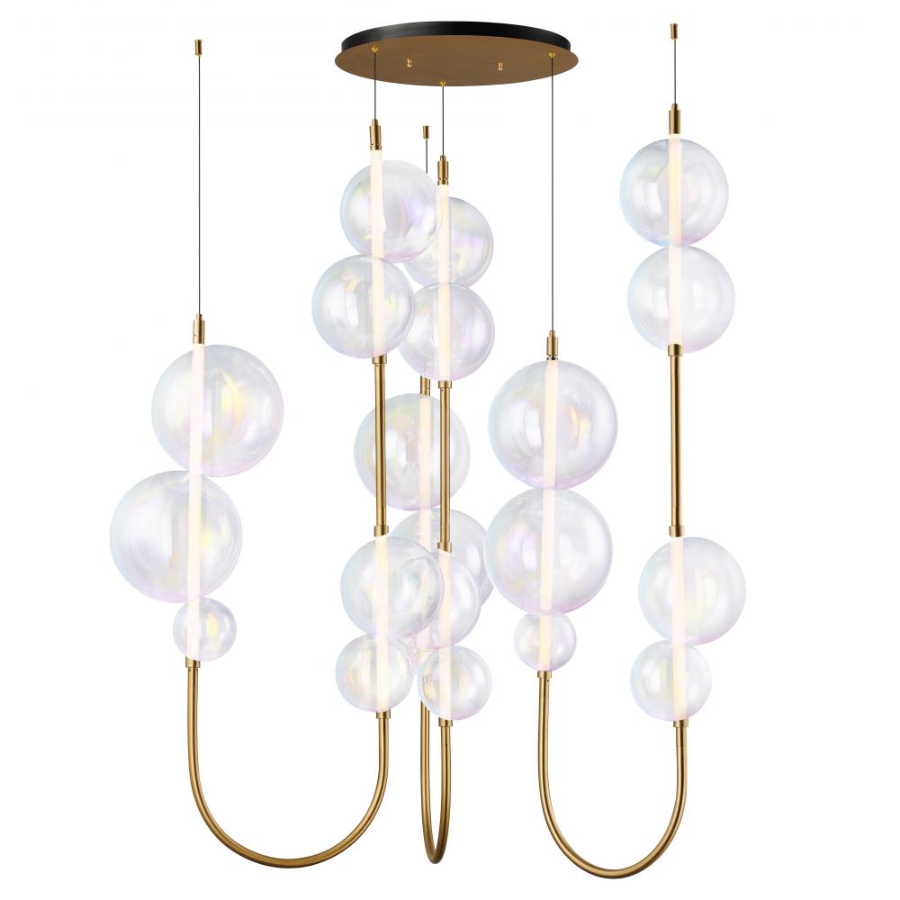 Studio M DREAMER SM24938IRNAB Pendant - Natural Aged Brass light