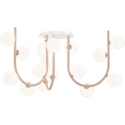 Studio M CONTOUR MTO SM24963PP Chandelier - Palazzo Pink light
