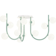 Studio M CONTOUR MTO SM24963SB Chandelier - Stratton Blue light