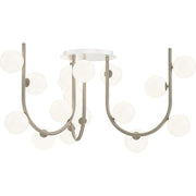 Studio M CONTOUR MTO SM24963TP Chandelier - Taupe light